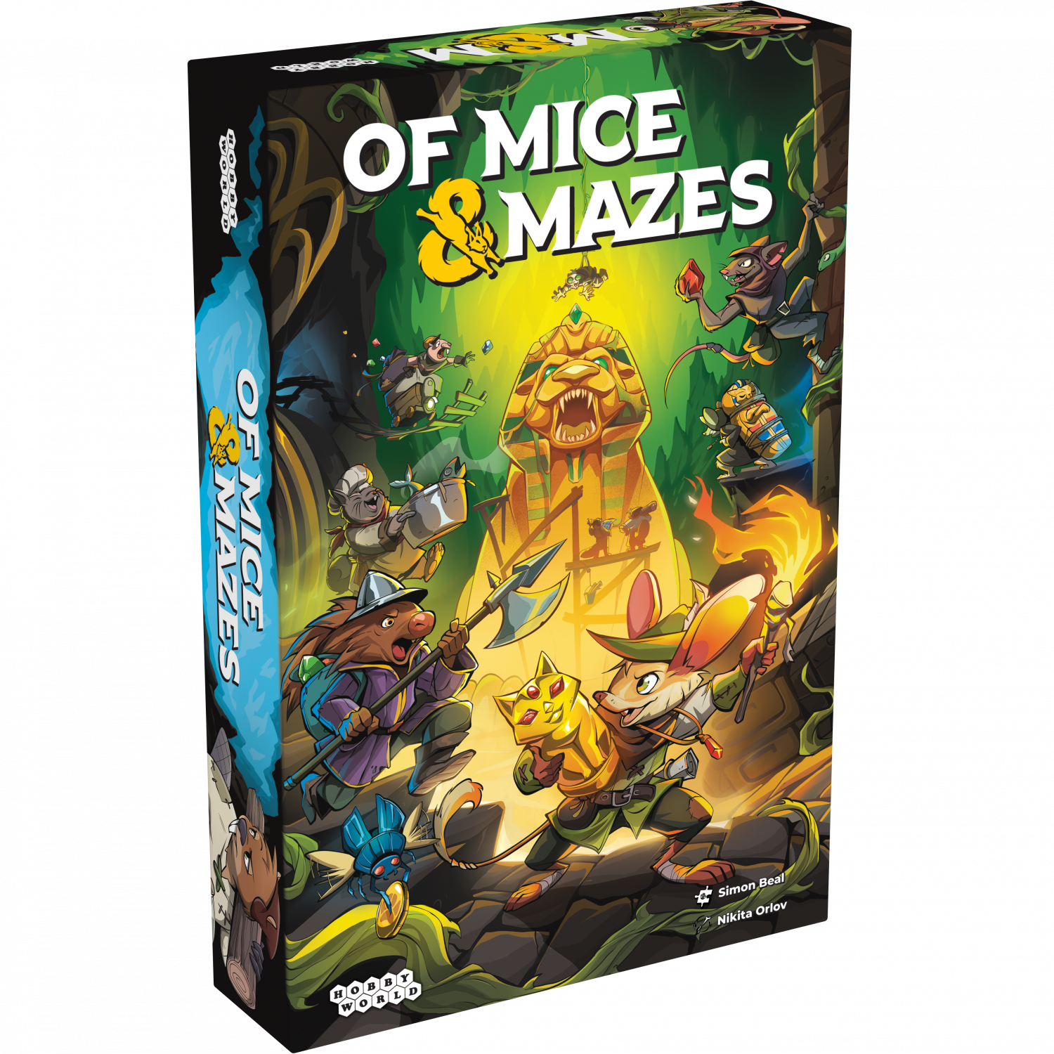 3D box Of Mice of Mazes opt