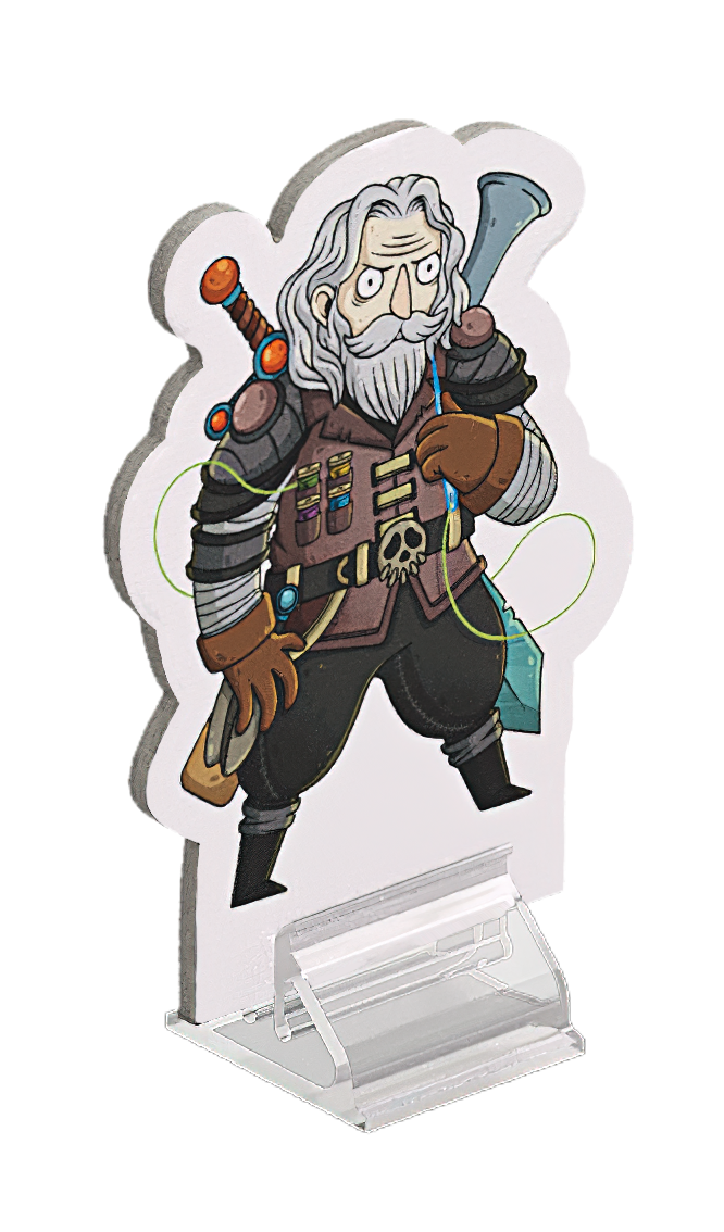 Flipside-3D-components-standee-st-hunter